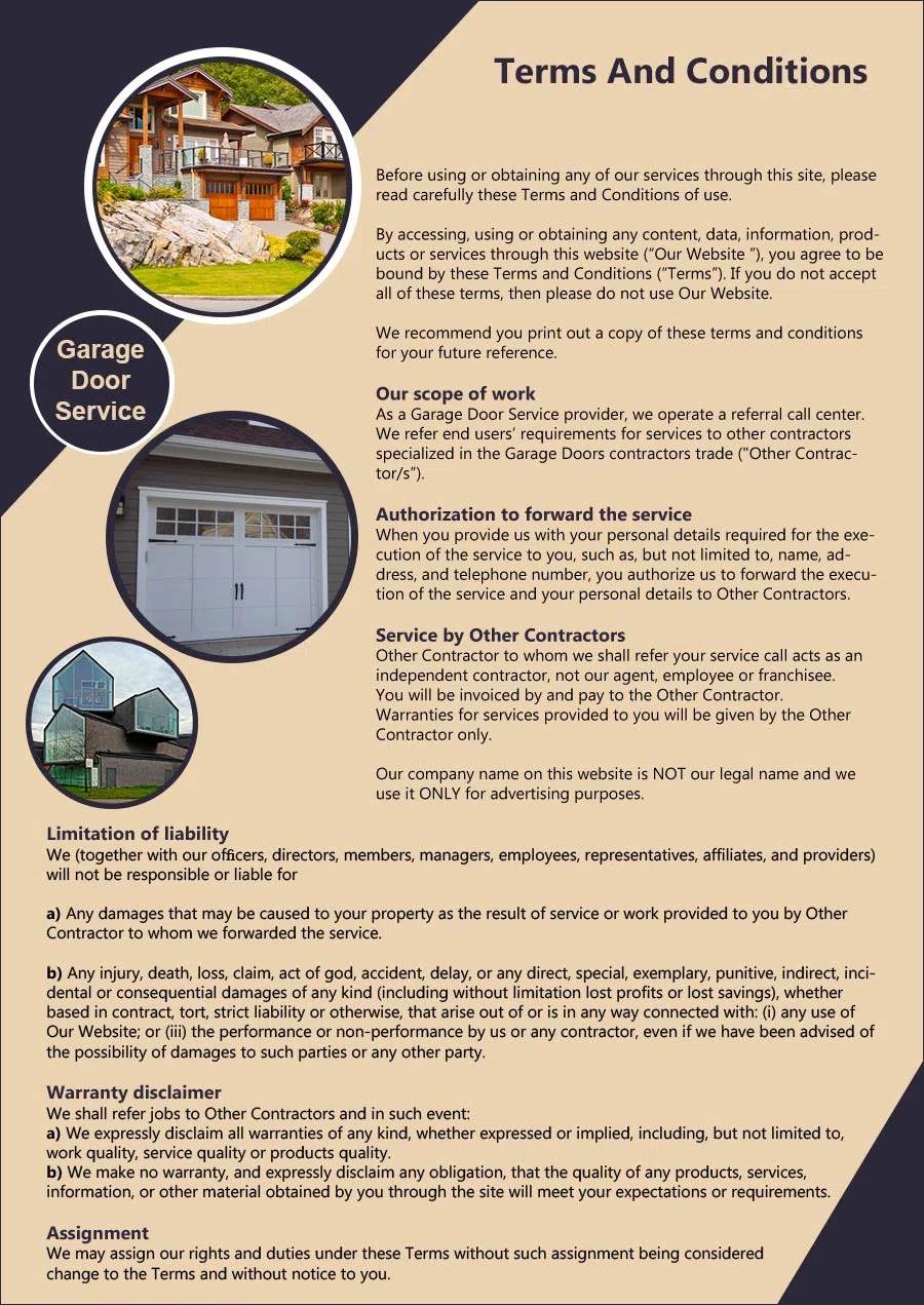 Garage Door Mobile Service Chula Vista, CA 619-503-1198